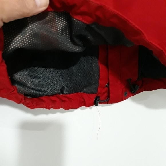 Eddie Bauer WeatherEdge Waterproof Lined Windbreaker Red Jacket Size  Me… - Picture 8 of 13